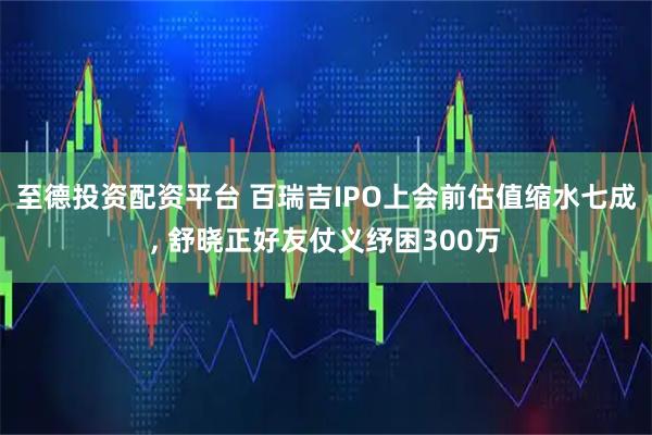 至德投资配资平台 百瑞吉IPO上会前估值缩水七成, 舒晓正好友仗义纾困300万